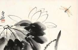 Image result for 齐白石荷花图